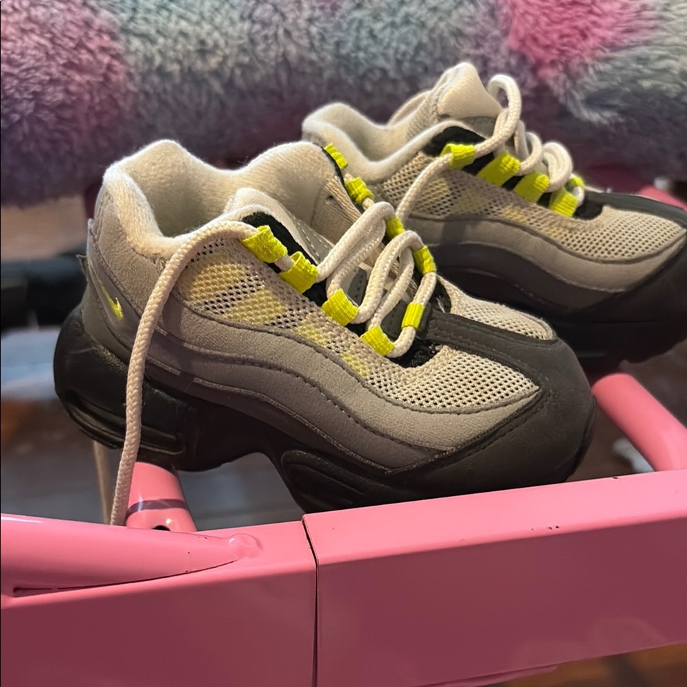 Kids' Gray and Black Sneakers